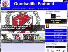 Tablet Screenshot of gundsolille.dk